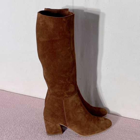 Bueno Shoes - Bueno Brown Suede Knee High Boots  38